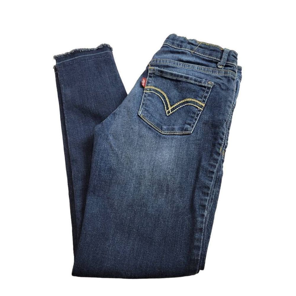 Levi's 710 ankle super skinny jeans 14